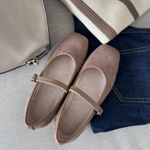 Balerinas Ada color taupe