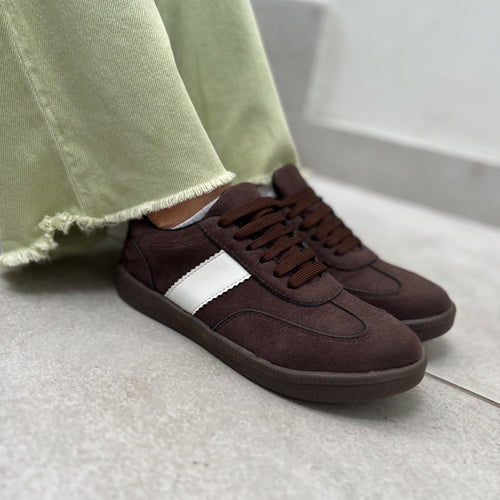 Zapatillas Emma chocolate