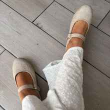 Cargar imagen en el visor de la galería, Balerina alpargata Sammy beige