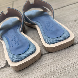Flats Lucia denim