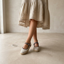 Cargar imagen en el visor de la galería, Balerina alpargata Sammy marrón