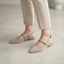 Cargar imagen en el visor de la galería, Slingback Paris - Beige