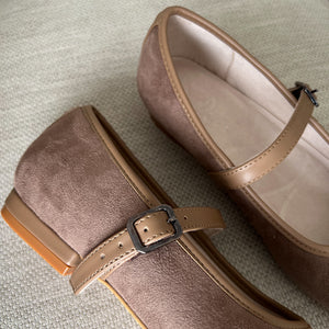Balerinas Ada color taupe