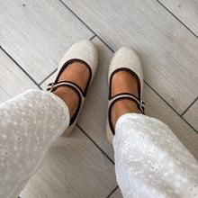 Cargar imagen en el visor de la galería, Balerina alpargata Sammy marrón