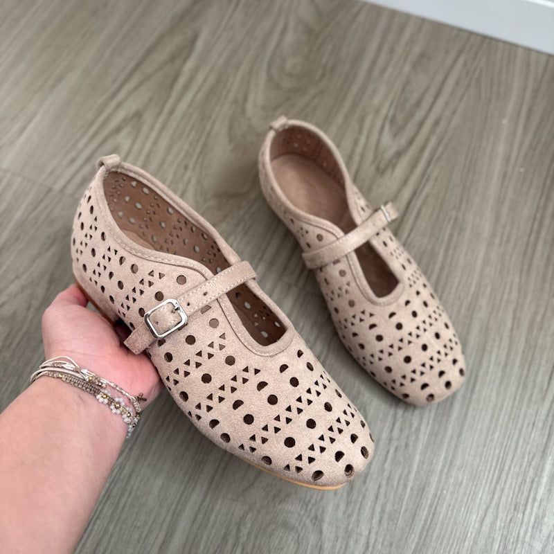 Balerinas Greta beige